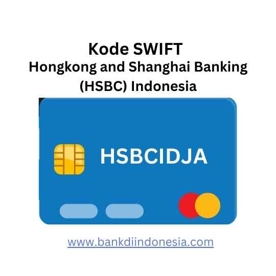 Kode Swift Hongkong and Shanghai Banking (HSBC) Indonesia